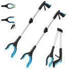 Ferramenta Reacher Grabber GrabRunner de 32 cm com azul magnético, pacote com 2 unidades
