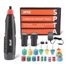 Ferramenta rotativa sem fio SPTA Mini Car Polisher 12V com 36 acessórios