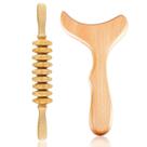 Ferramentas de massagem Wood Therapy Gua Sha Kit WYJTPONE (2 unidades)
