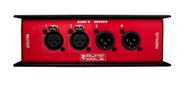 Ferramentas de som Stage Box CAT Box FMX - 2 fêmeas e 2 machos XLR