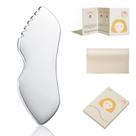 Ferramentas faciais Gua Sha ALOYGUZ em aço inoxidável para rosto e corpo
