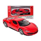 Ferrari 296 GTB Vermelha Race Play 1/43 Burago 36001