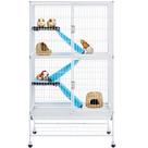 Ferret Cage Yaheetech Rolling de 2 andares para ratos-chinchila