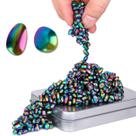 Ferrite Putty DYRDM colorida com mais de 500 pedras magnéticas fracas