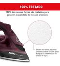 Ferro a Vapor Arno Ultragliss Base Durilium Airglide 110V Ferro a Vapor Arno Ultragliss Base Durilium Airglide 110V