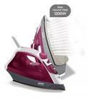 Ferro A Vapor Elétrico Arno Steamgliss Rosa 110v