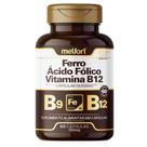 Ferro acido folico vitamina b12 60 caps 350mg melfort