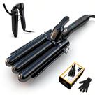 Ferro de ondulação Hair Waver Mistcado 3 Barrel Ceramic 1 polegada Ferro de ondulação Hair Waver Mistcado 3 Barrel Ceramic 1 polegada