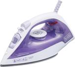 Ferro de Passar 220v Roupa a Vapor e a Seco Black Decker FX1050 Branco e Roxo