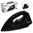 Ferro de Passar a Seco 127V 1000W Base Cerâmica Antiaderente Preto