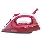 Ferro de passar a vapor, base antiaderente, rosa, vapor extra/vertical, FX2250-BR, Black+Decker