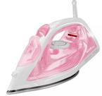 Ferro de Passar a Vapor Britania Branco/Rosa 26 Saidas de Vapor 220V 1600W