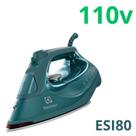 Ferro de Passar a Vapor Electrolux ESI80 Verde Escuro Expressionist 110V 220V Potente Base Glissium Desligamento Automático Original
