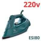 Ferro de Passar a Vapor Electrolux ESI80 Verde Escuro Expressionist 110V 220V Potente Base Glissium Desligamento Automático Original