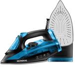 Ferro de passar a vapor mondial ultra turbo 2000w - preto/azul