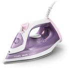 Ferro De Passar A Vapor Série 3000 Dst3010 Branco Rosa 1400w Philips Walita Base Antiaderente 110V