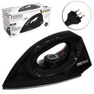 Ferro de Passar Roupa A Seco Soft 1000W Base Antiaderente Elétrico Doméstico Leve Preto 127V e 220V