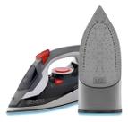 Ferro de Passar Roupa com Vaporizador Black Decker, Modelo FX3900, com Função Desligamento Automático, Preto