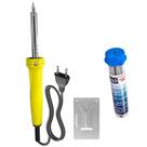Ferro de Solda 40W 127V com Estanho 1mm 22g para Manutenção e Soldagem Kit Ferro de Solda 40W 127V com Estanho 1mm 22g para Manutenção e Soldagem Kit