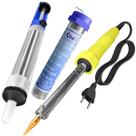 Ferro de Soldagem Profissional 40w Elétrico 127v Com Suporte E Sugador + Fio Estanho 22g