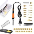 Ferro de soldar Mintion 90W Digital com pontas e inserções extras