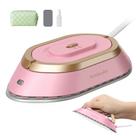 Ferro de viagem Newbealer NB301 de dupla tensão 120V/220V 300W rosa