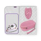 Ferro de viagem The Quilted Bear Mini Iron com rosa Rest & Mat