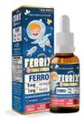 Ferro Em Gotas Ferrix Kids 30ml Flora Nativa Sabor Morango