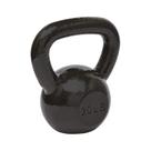 Ferro fundido Kettlebell Amazon Basics 9,07 kg preto