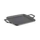 Ferro fundido temperado Griddle Lodge BOLD de 30 cm com alças de laço