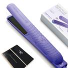 Ferro plano HerStyler Colorful Seasons, cerâmica roxa de 1,25 polegadas
