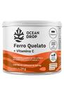 Ferro Quelato e Vitamina C 60 Cápsulas 500mg - Ocean Drop