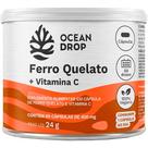 Ferro Quelato + Vitamina C Vegano (60 Capsulas) - Ocean Drop