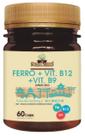 Ferro+ vitamina b12 + vitamina b9 mtc 60 caps folhas e raizes