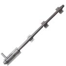 Ferrolho de aluminio fosco para porta portão ou esquadria com 40cm
