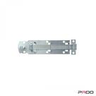 Ferrolho Porta Portão Chato Zincado Pado - 8100