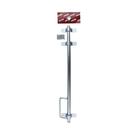 Ferrolho redondo zincado 40cm isero - MercadoBrasil