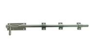 Ferrolho Trinco Jumbo Porta Portão Alumínio Brilhante - 40cm