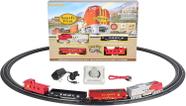 Ferrorama com trem trilhos bachmann santa fe flyer set 1/87