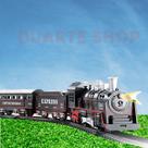 Ferrorama Trem Eletrico Luz E Som 13 Peças Trenzinho Vagões
