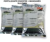 Fertilizante Enxofre + Manganês pacote 3kg SulfaMn