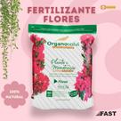 Fertilizante Orgânico para Flores 2Kg OrganoSolvi a Nutrição Natural para Jardins, Vasos e Floreiras