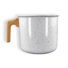 Fervedor Baccani 14cm Indução Revestimento Cerâmico - Off White 1.9L