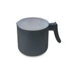 Fervedor Hercules Antiaderente Ceramica Soft Touch Cinza 14x11cm