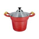 Fervedor Inderramável Alumínio Fundido Craqueado 2 Litros Vermelho Fervedor Inderramável Alumínio Fundido Craqueado 2 Litros Vermelho