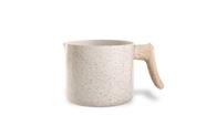 Fervedor inducao brinox ceramic life sirius ø 14 cm 1,7 litros vanilla