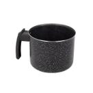 Fervedor Leiteira Antiaderente 16cm 2L Preto Nacional