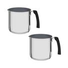 Fervedor Tramontina Aço Inox 2L Solar Ceramic C/ 2 Unidades