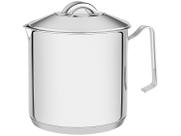 Fervedor Tramontina Solar Inox Fundo Triplo com tampa 14cm 2L