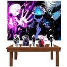 Festa Aniversário Jujutsu Kaisen Saturo Gojo Kit Prata